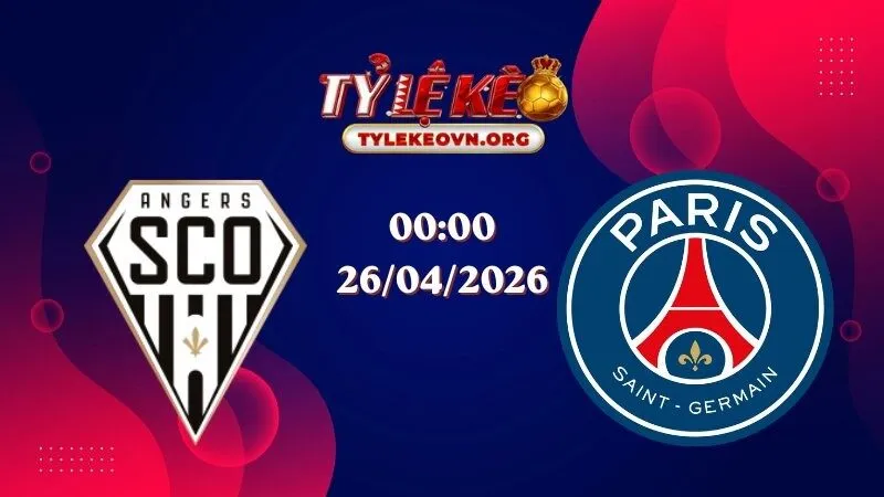 Soi Kèo Ligue 1: Angers vs PSG 00:00 26/04/2026