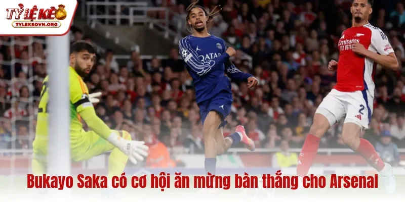 Bukayo Saka có cơ hội ăn mừng bàn thắng cho Arsenal Bukayo Saka có cơ hội ăn mừng bàn thắng cho Arsenal