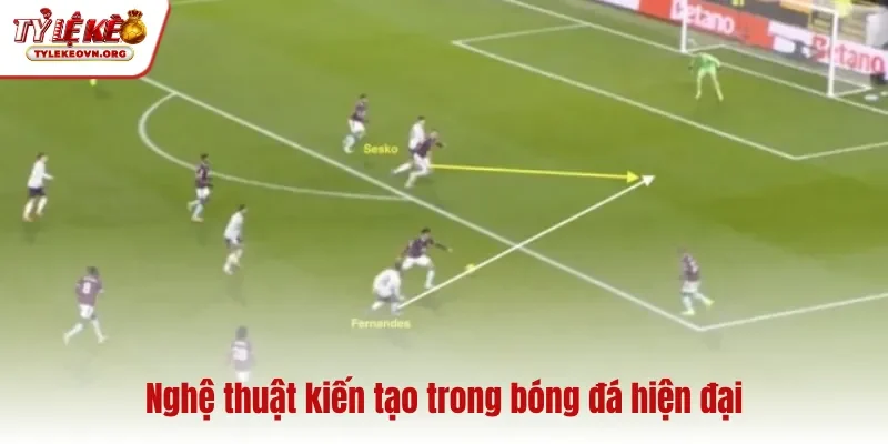 Nghệ thuật kiến tạo trong bóng đá hiện đại